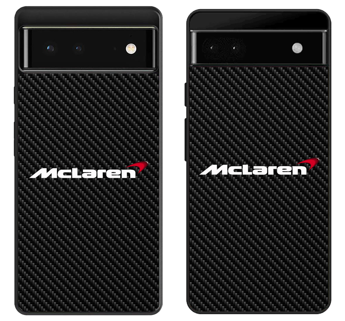 Mclaren Black Carbon Google Pixel 6 | 6A | 6 Pro Case
