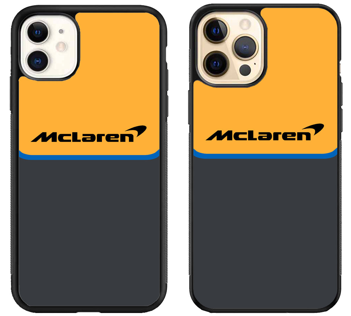 Mclaren Logo Style iPhone 12 | 12 Mini | 12 Pro | 12 Pro Max Case