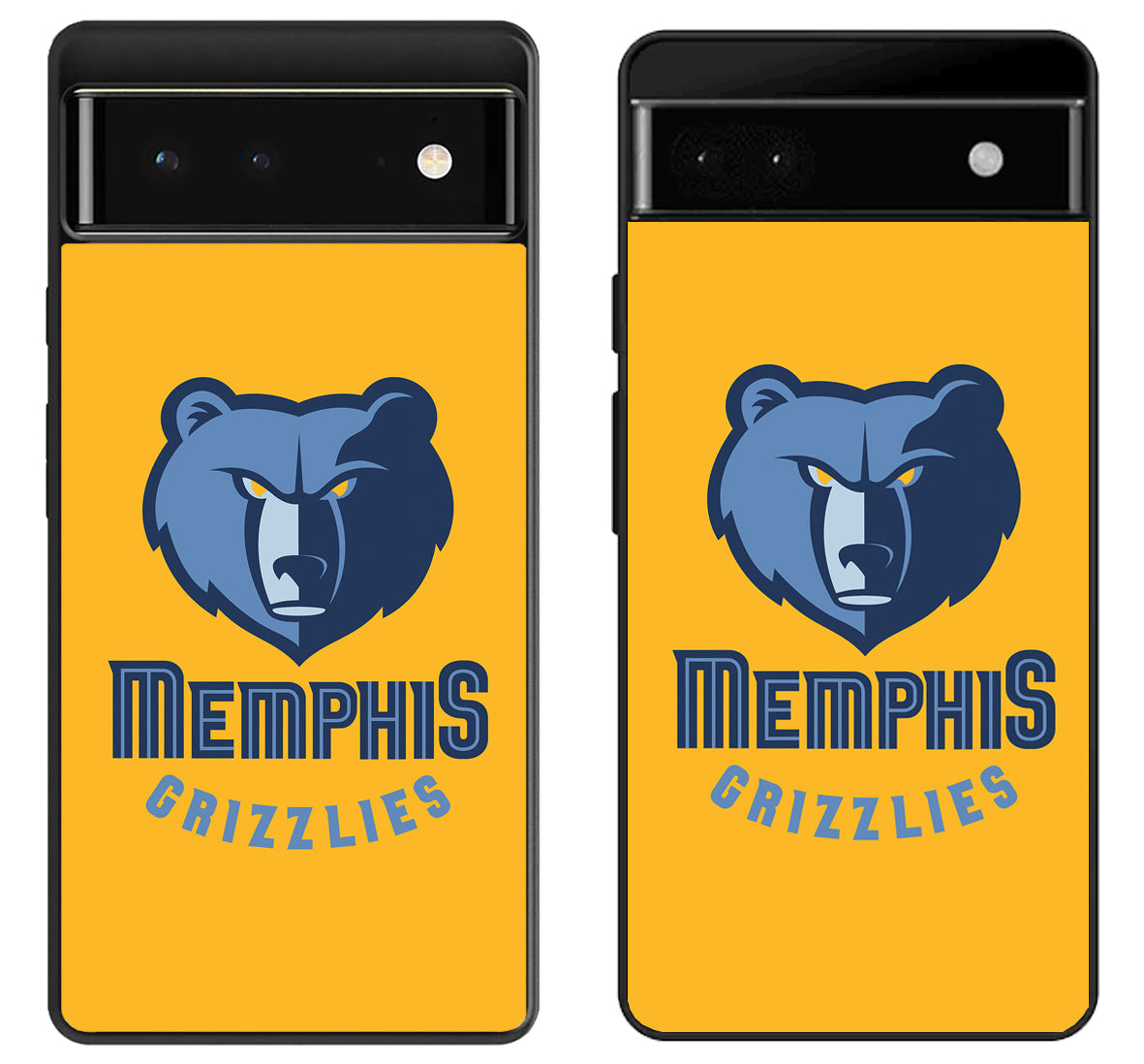Memphis Grizzlies Logo Yellow Google Pixel 6 | 6A | 6 Pro Case