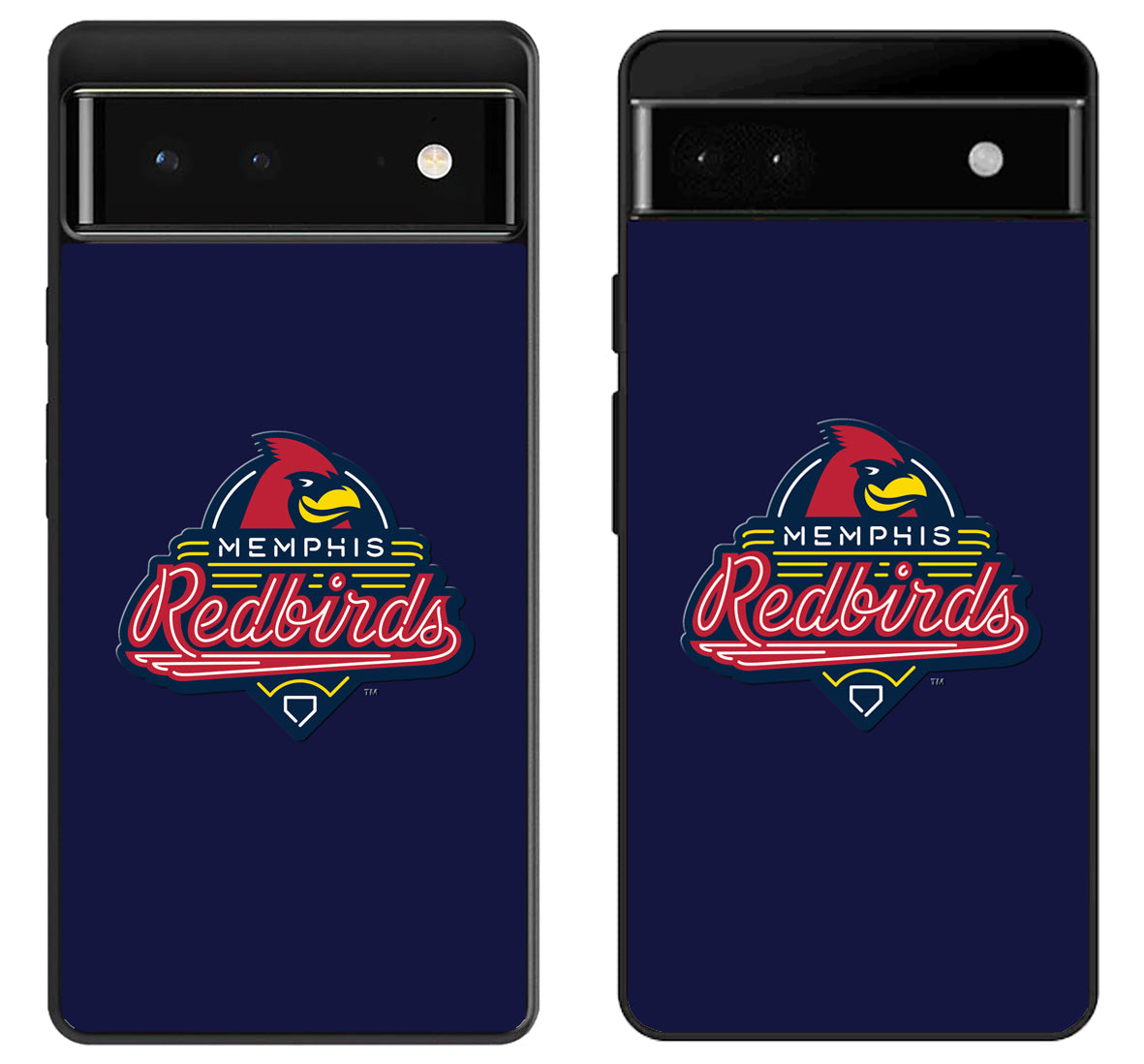 Memphis Redbirds Blue Google Pixel 6 | 6A | 6 Pro Case