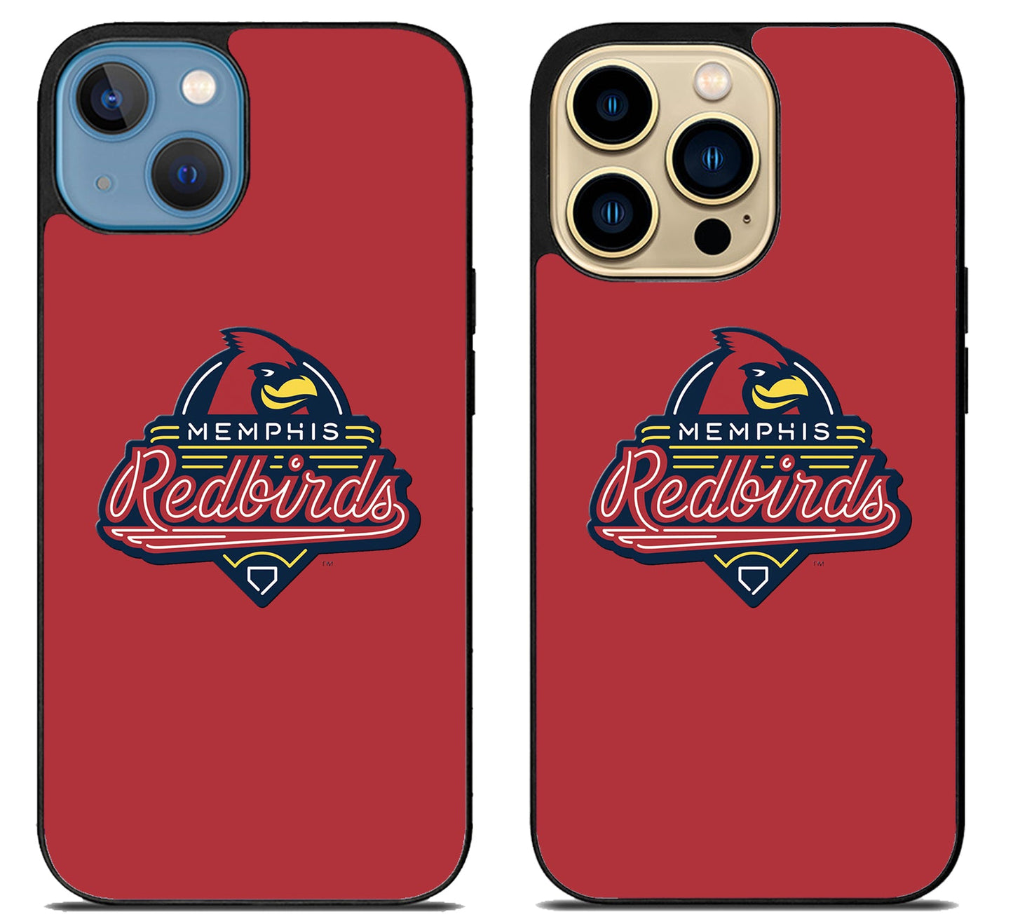 Memphis Redbirds Red iPhone 14 | 14 Plus | 14 Pro | 14 Pro Max Case