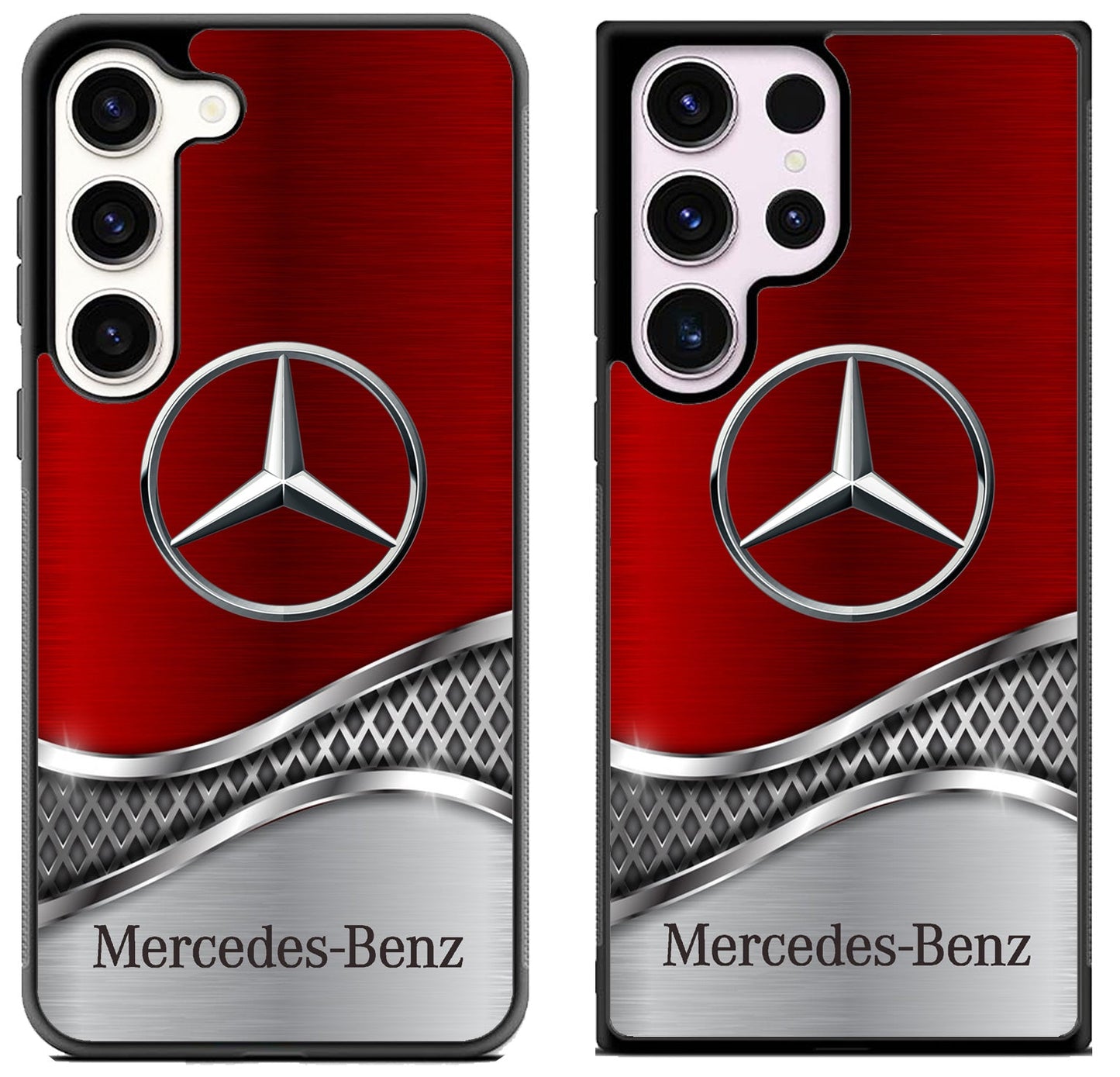 Mercedes Benz Logo Metallic Samsung Galaxy S23 | S23+ | S23 Ultra Case