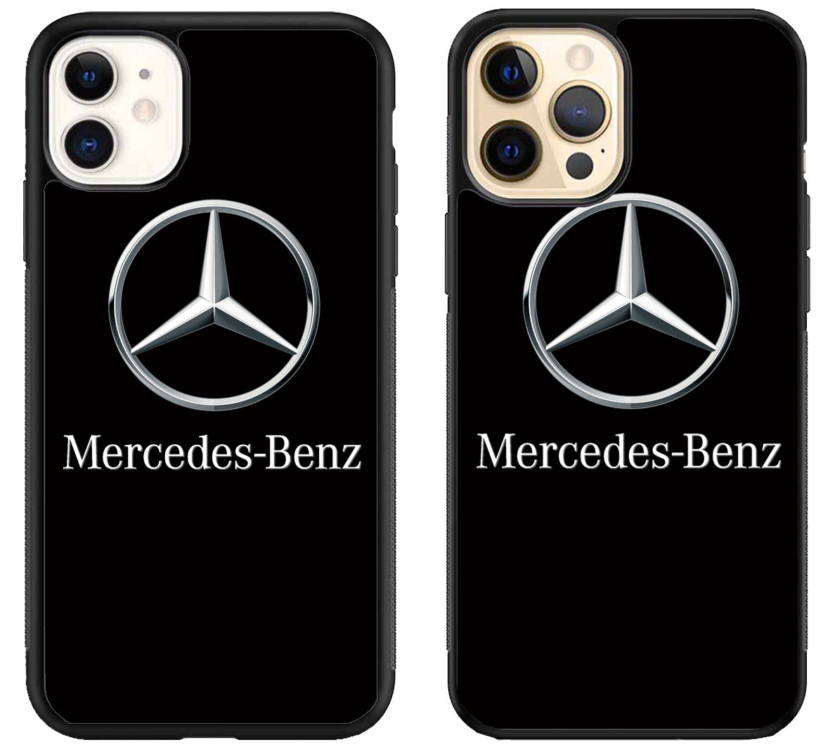 Mercedes Benz Black iPhone 12 | 12 Mini | 12 Pro | 12 Pro Max Case