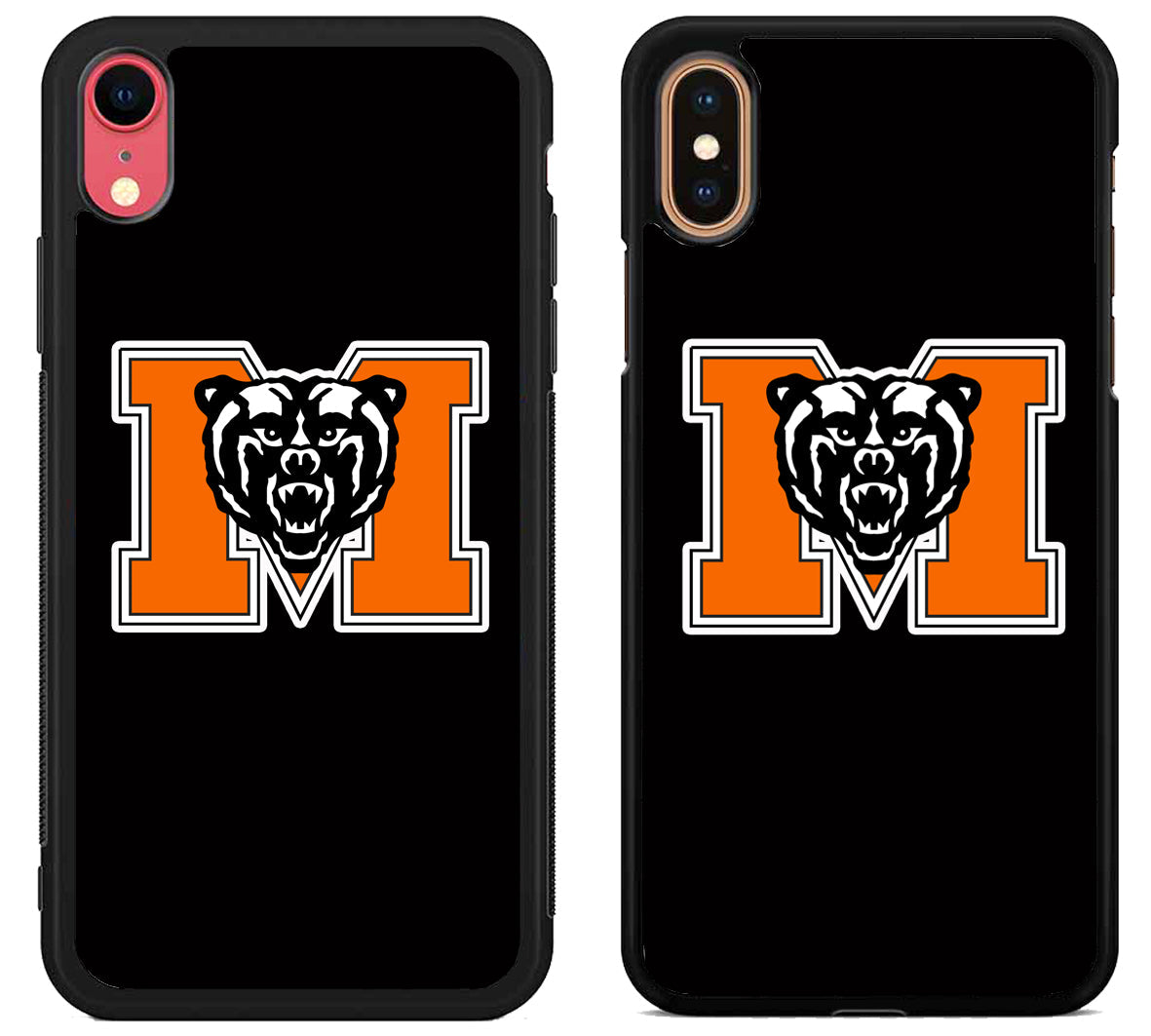 Mercer Bears Black iPhone X | Xs | Xr | Xs Max Case