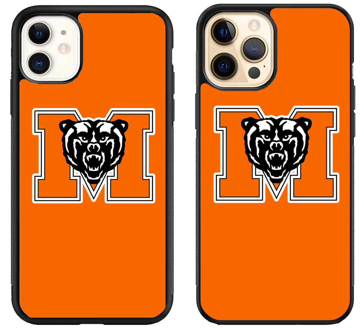 Mercer Bears Logo iPhone 12 | 12 Mini | 12 Pro | 12 Pro Max Case