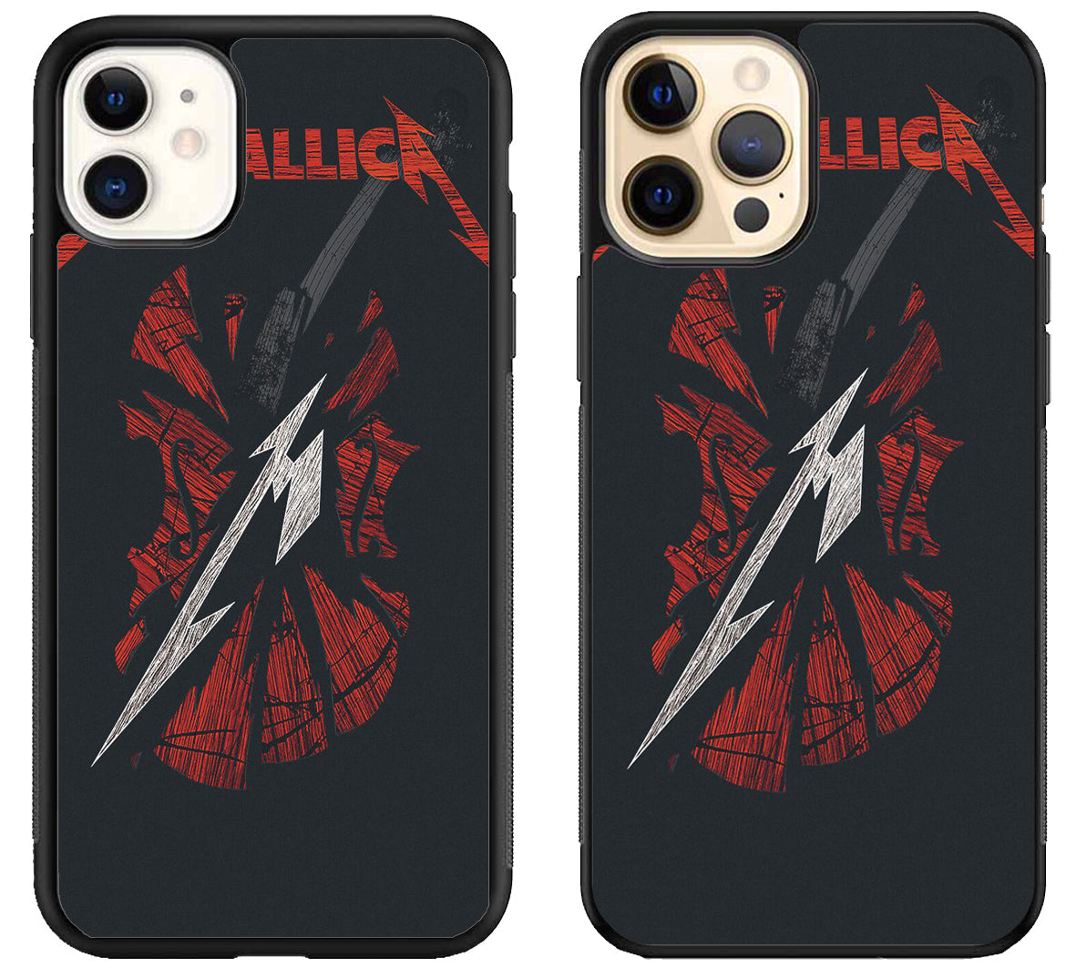 Metallica Logo Artwork iPhone 12 | 12 Mini | 12 Pro | 12 Pro Max Case