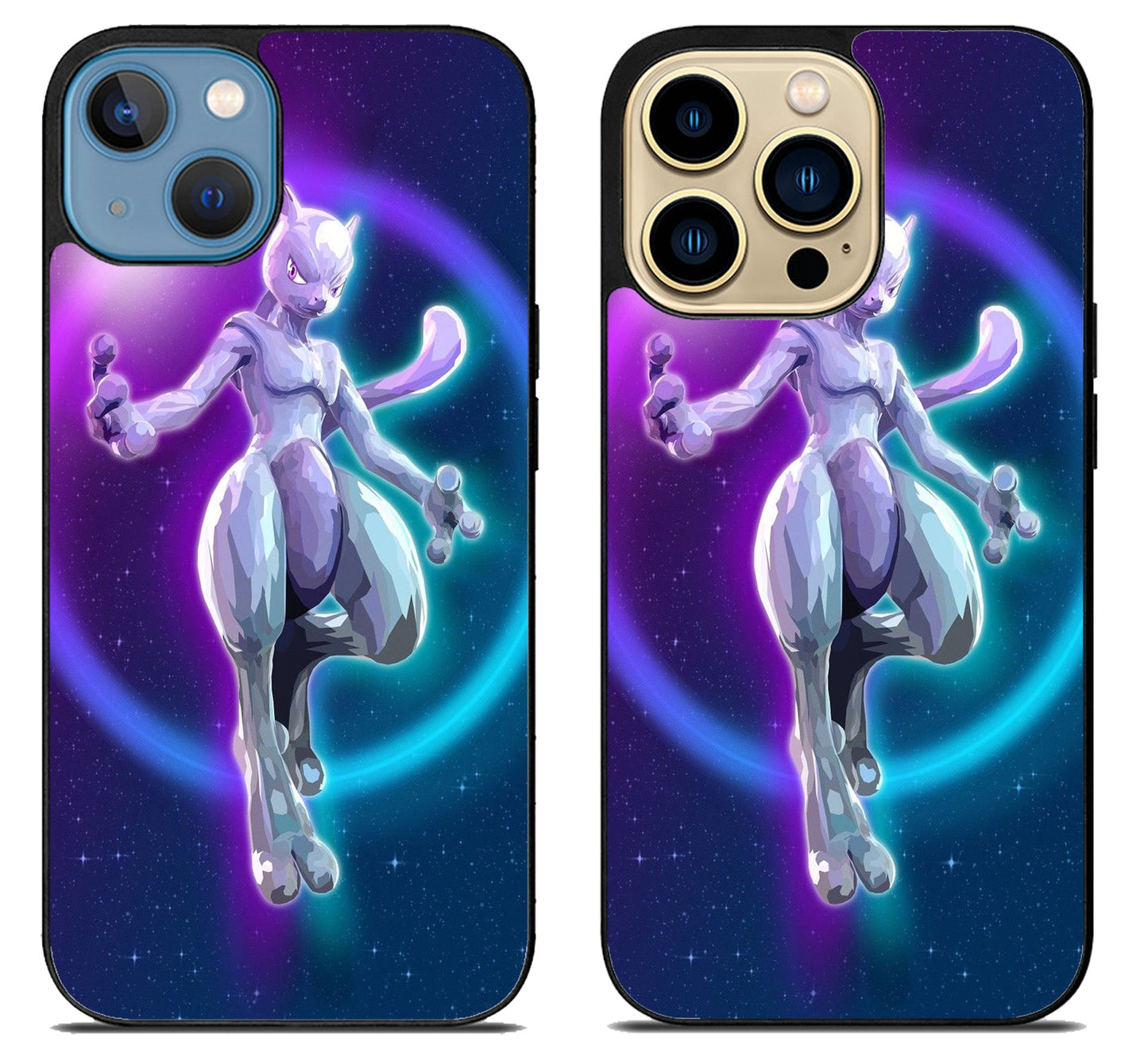Mewtwo Pokemon Cover iPhone 14 | 14 Plus | 14 Pro | 14 Pro Max Case