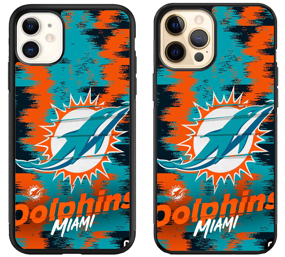 Miami Dolphins Colorfull iPhone 12 | 12 Mini | 12 Pro | 12 Pro Max Case