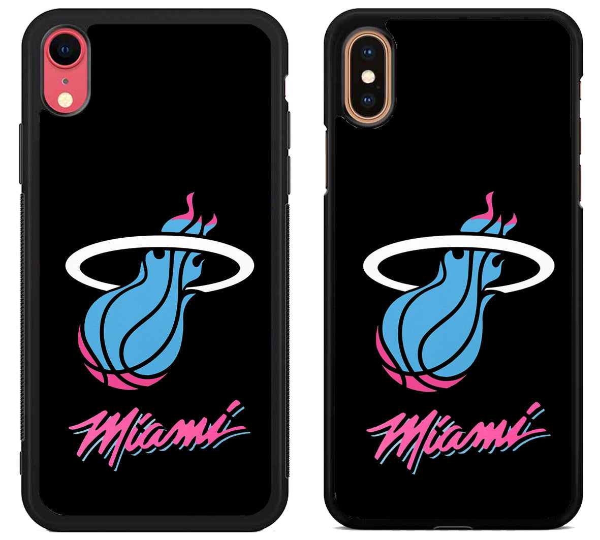 Miami Heat Logo Style iPhone X | Xs | Xr | Xs Max Case