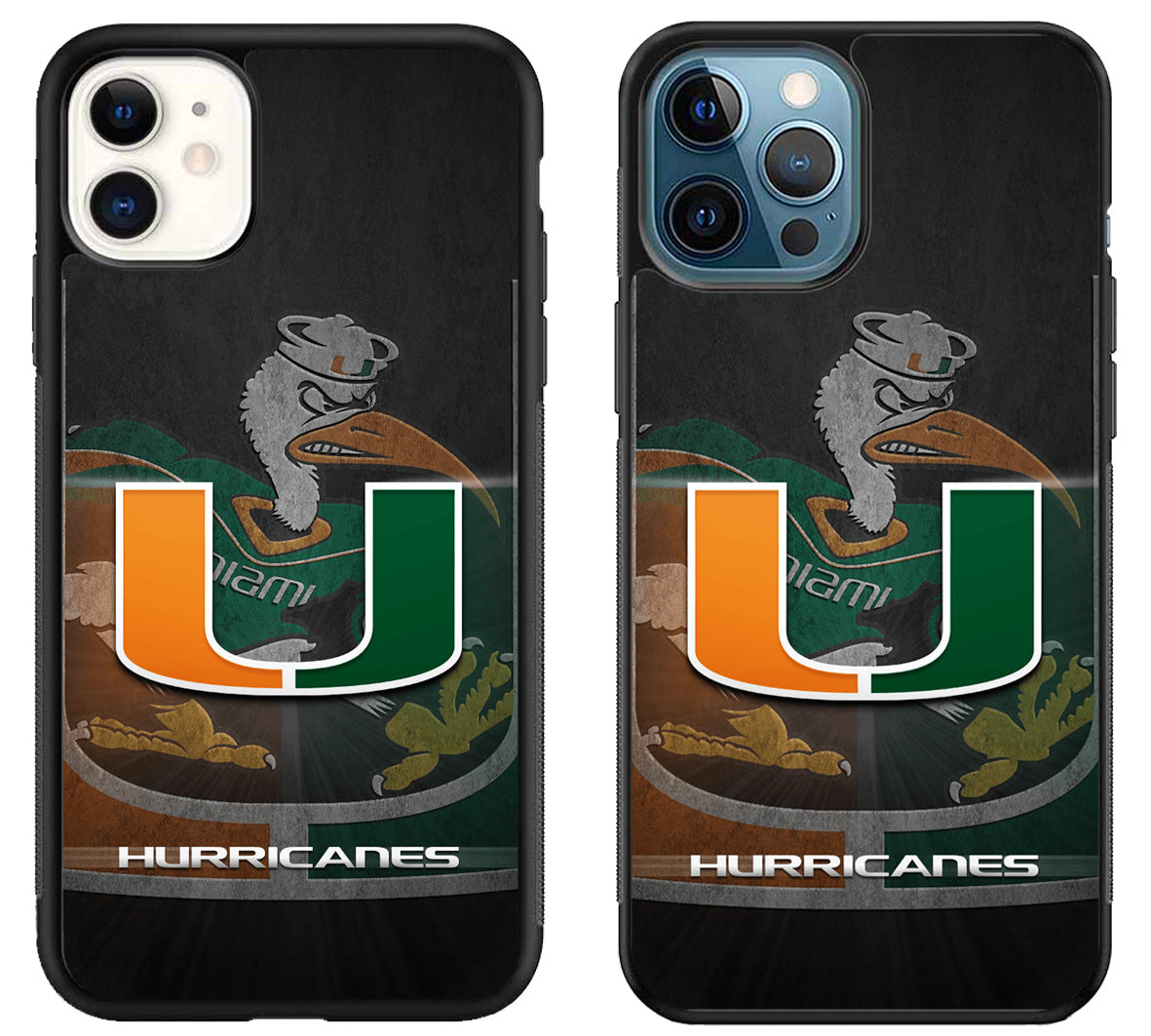 Miami Hurricanes Background iPhone 11 | 11 Pro | 11 Pro Max Case