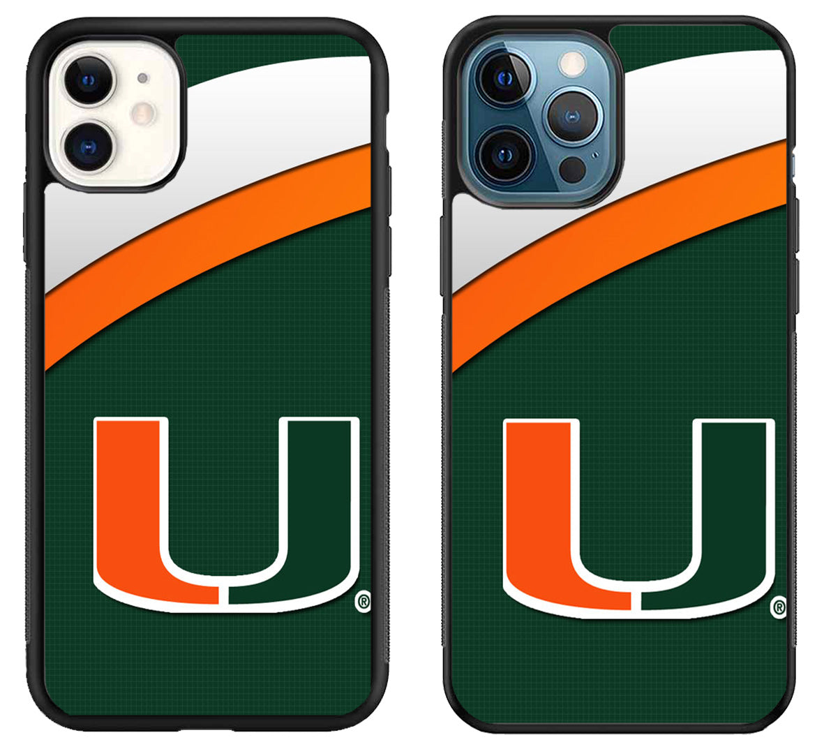 Miami Hurricanes Logo Style iPhone 11 | 11 Pro | 11 Pro Max Case