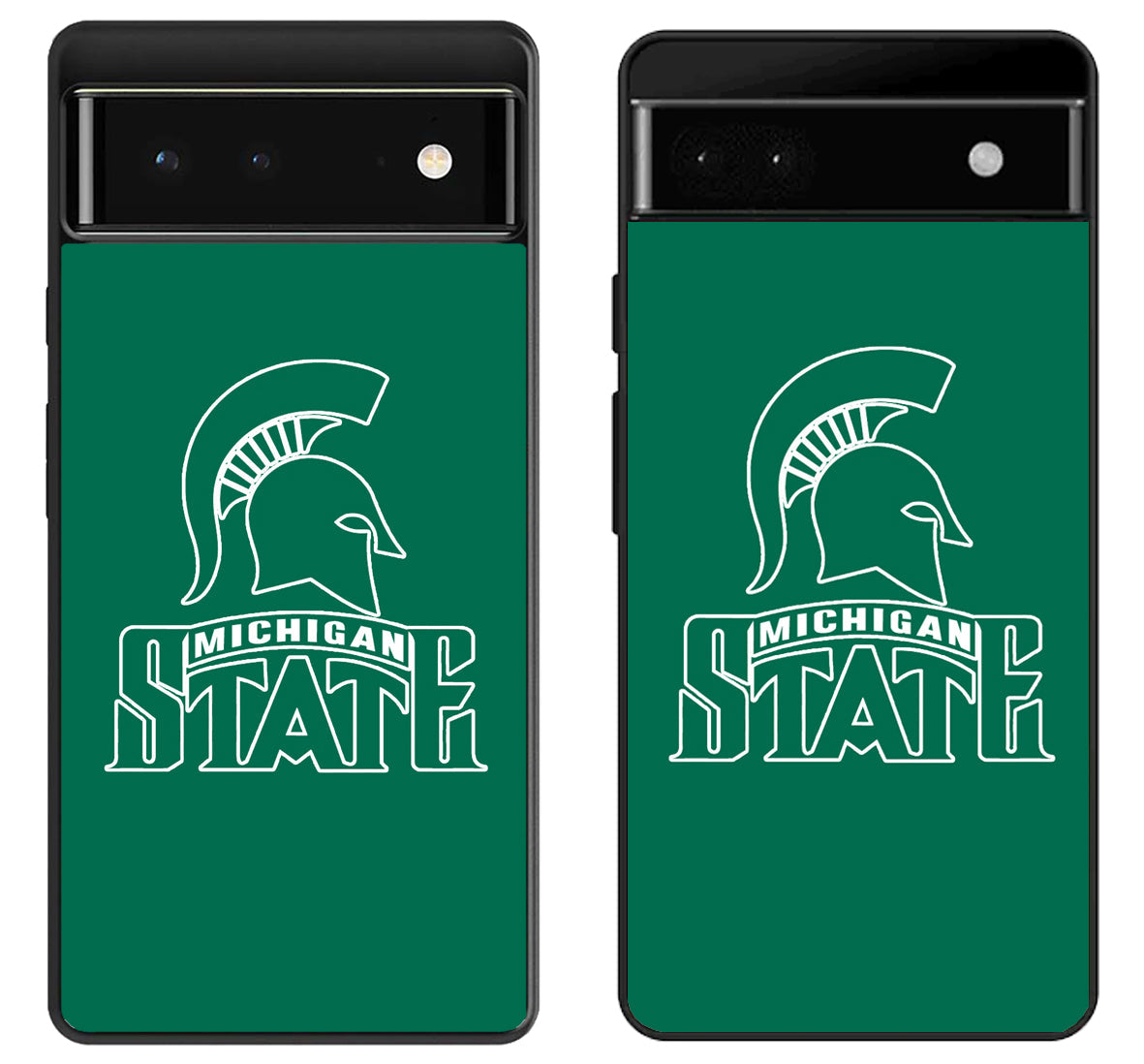 Michigan State Spartans Logo Google Pixel 6 | 6A | 6 Pro Case