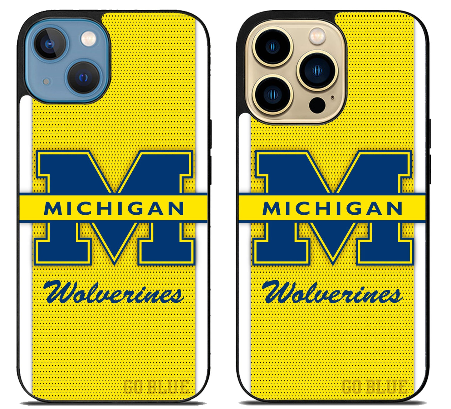 Michigan Wolverines Go Blue iPhone 14 | 14 Plus | 14 Pro | 14 Pro Max Case