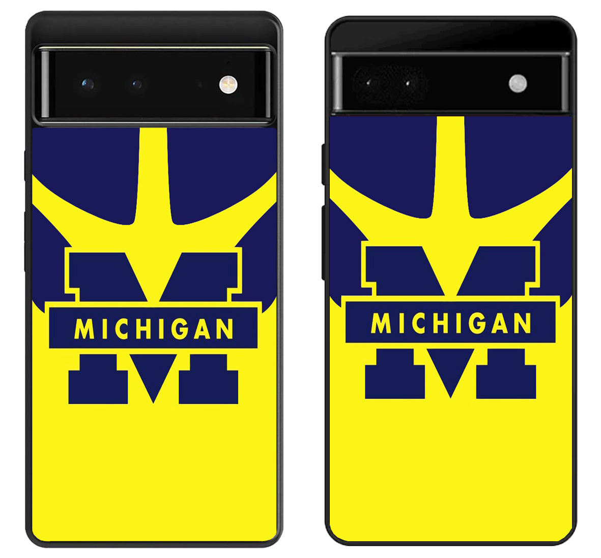 Michigan Wolverines Style Google Pixel 6 | 6A | 6 Pro Case