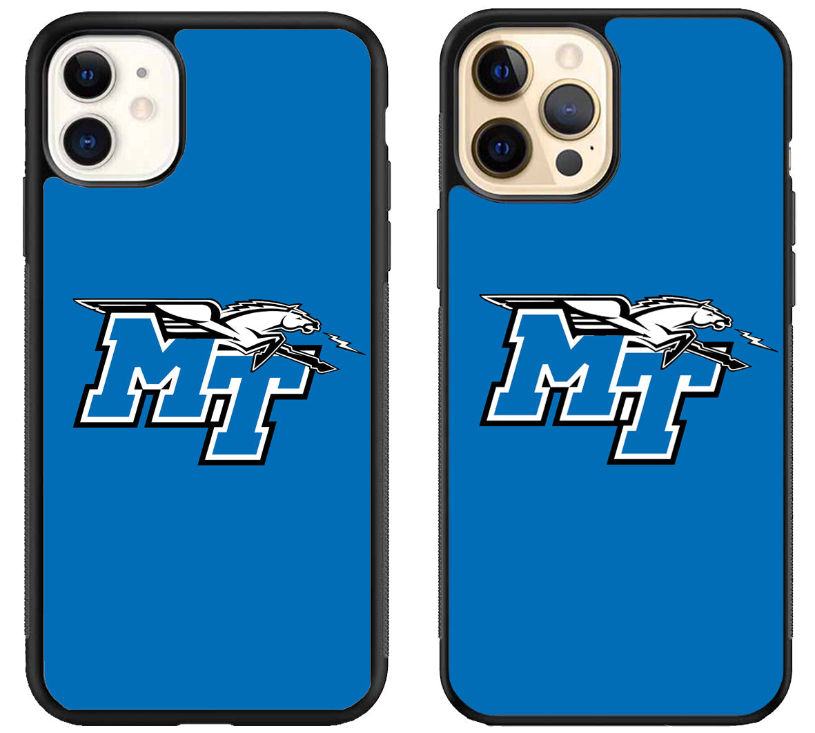 Middle Tennessee Blue Raiders iPhone 12 | 12 Mini | 12 Pro | 12 Pro Max Case