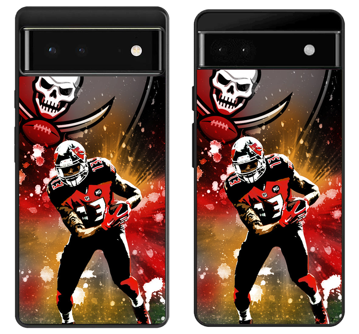 Mike Evans NFL Artwork Google Pixel 6 | 6A | 6 Pro Case
