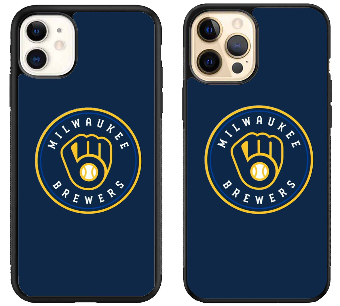 Milwaukee Brewers Logo iPhone 12 | 12 Mini | 12 Pro | 12 Pro Max Case