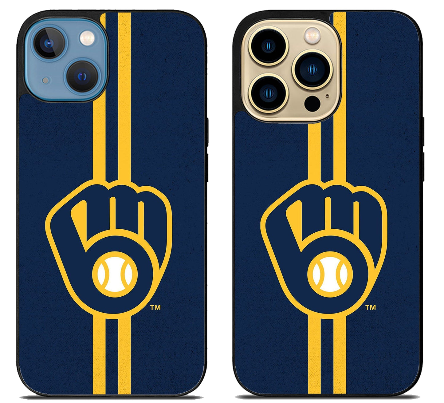 Milwaukee Brewers Stripe iPhone 14 | 14 Plus | 14 Pro | 14 Pro Max Case
