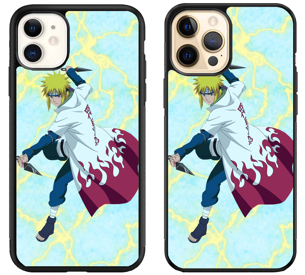 Minato Namikaze Naruto Anime iPhone 12 | 12 Mini | 12 Pro | 12 Pro Max Case