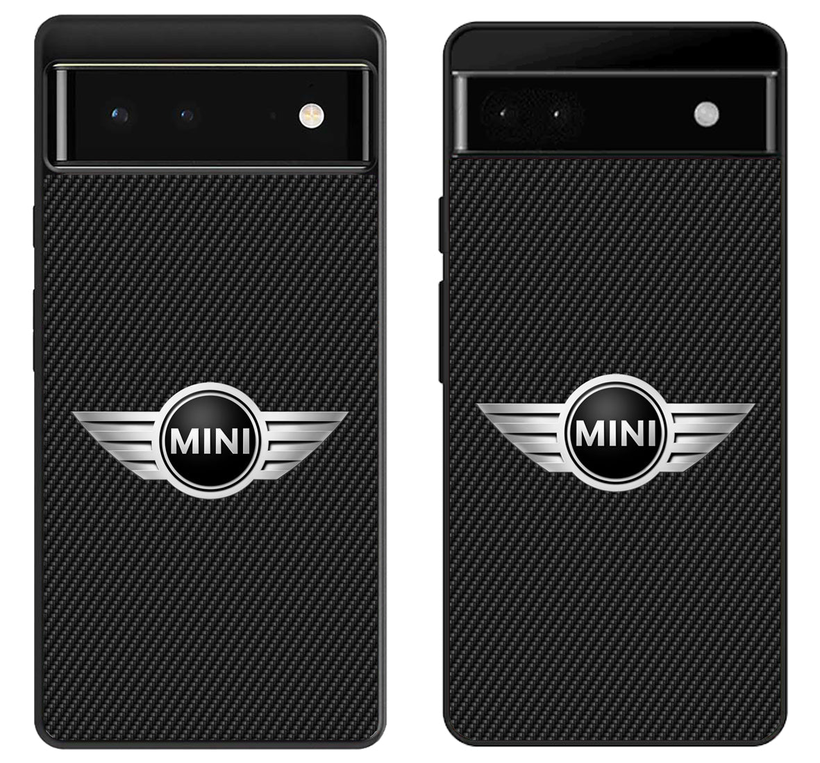 Mini Cooper Black Carbon Google Pixel 6 | 6A | 6 Pro Case