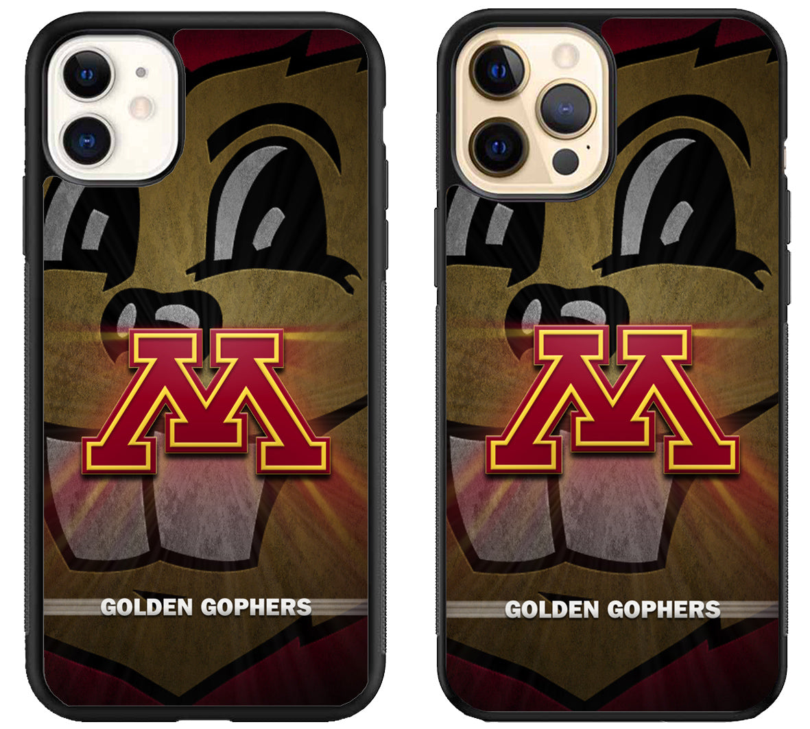 Minnesota Golden Gophers Background iPhone 12 | 12 Mini | 12 Pro | 12 Pro Max Case