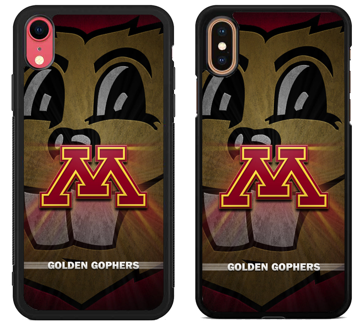 Minnesota Golden Gophers Background iPhone X | Xs | Xr | Xs Max Case