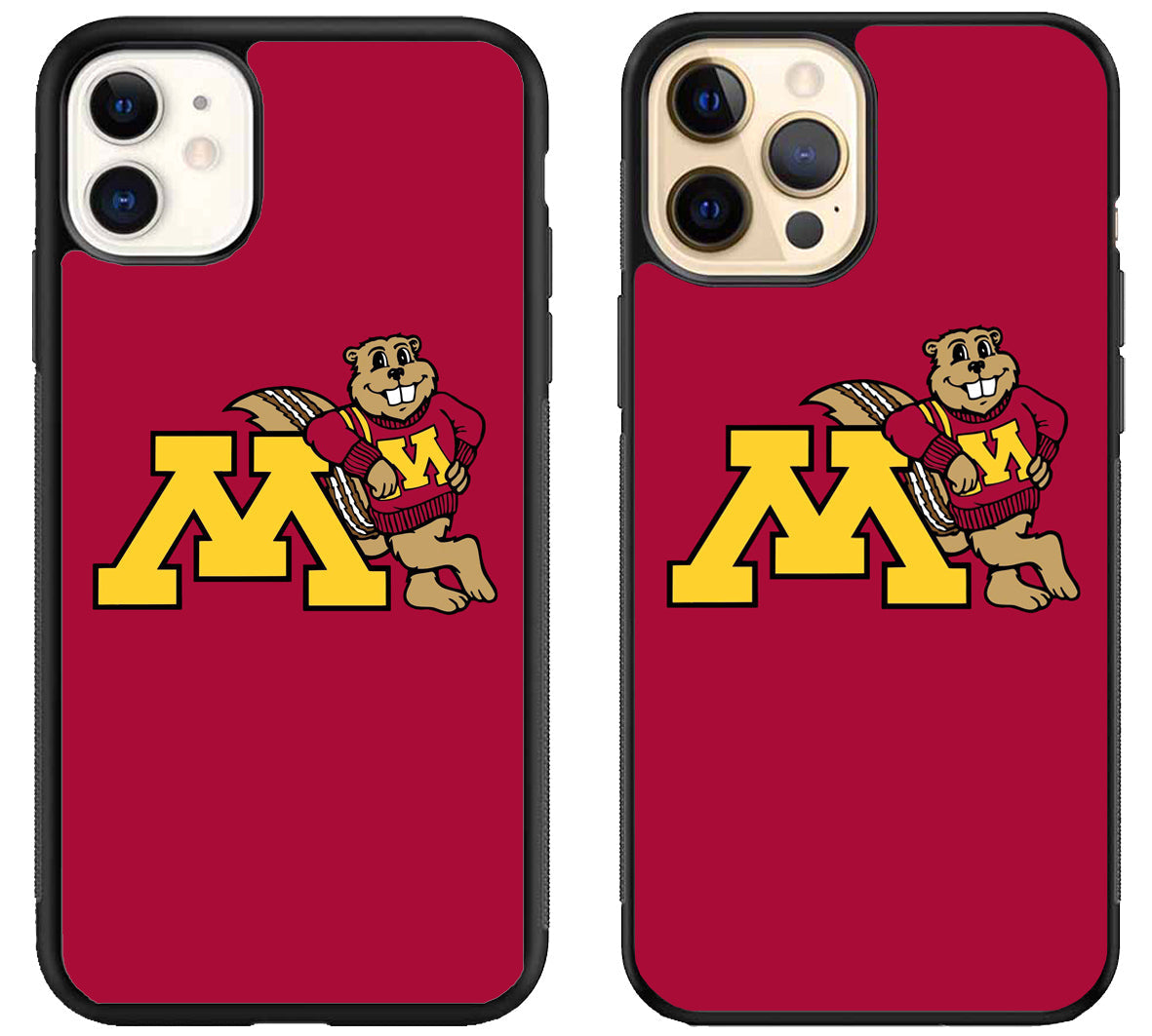 Minnesota Golden Gophers Red iPhone 12 | 12 Mini | 12 Pro | 12 Pro Max Case