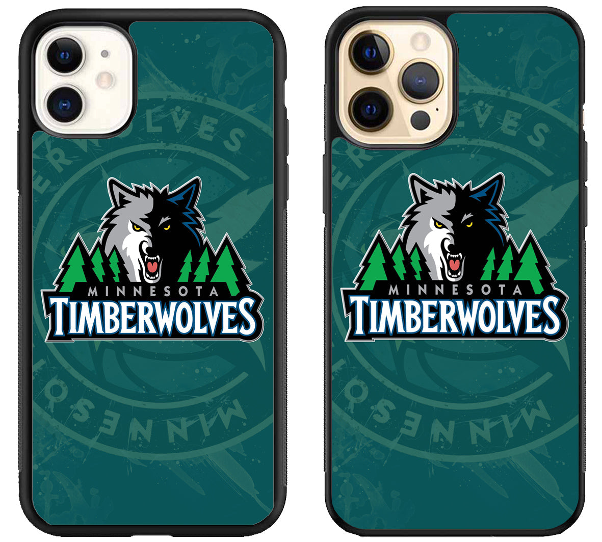 Minnesota Timberwolves Logo iPhone 12 | 12 Mini | 12 Pro | 12 Pro Max Case