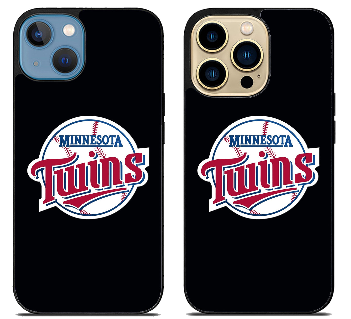 Minnesota Twins Black iPhone 14 | 14 Plus | 14 Pro | 14 Pro Max Case