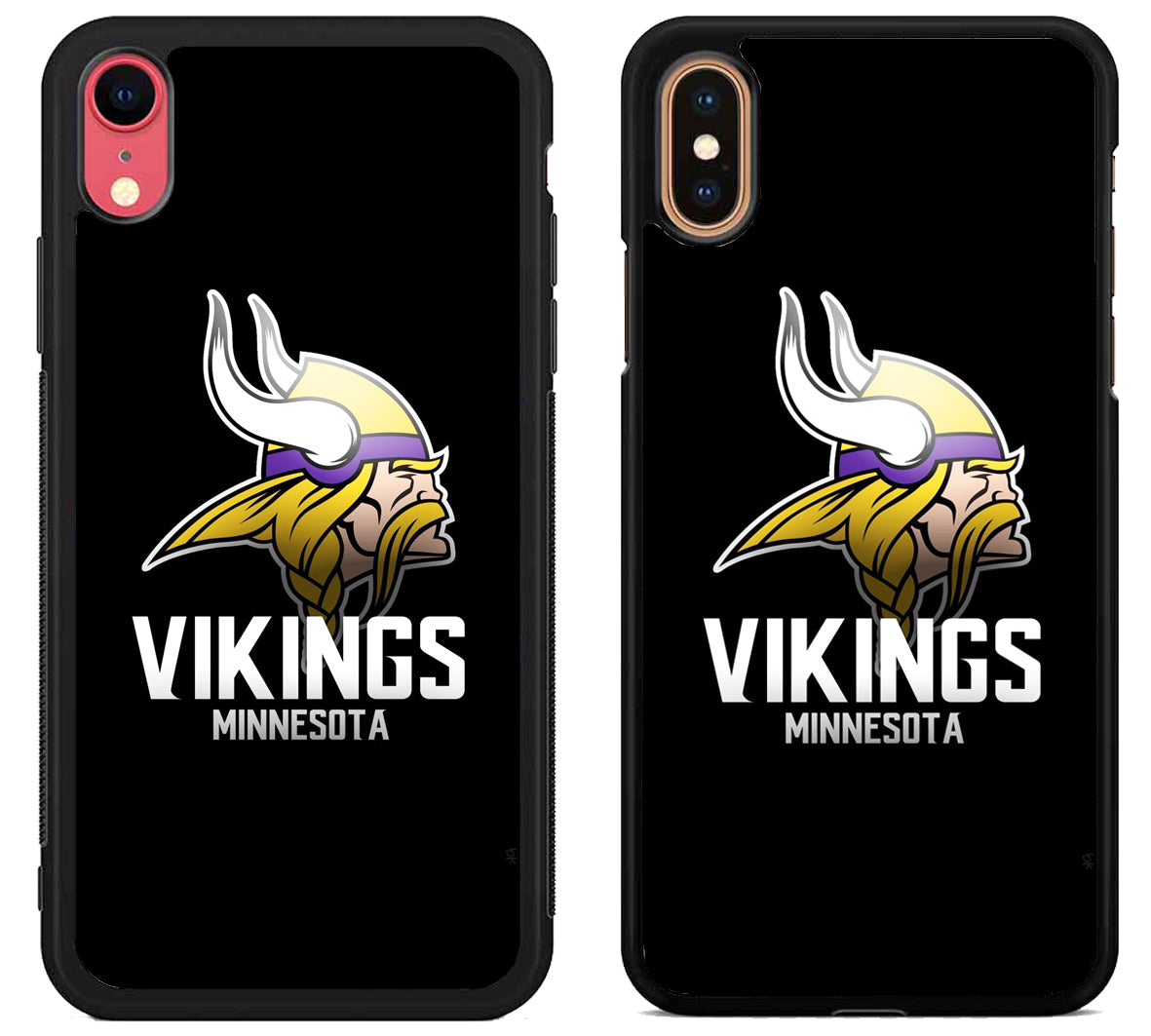 Minnesota Vikings Black iPhone X | Xs | Xr | Xs Max Case