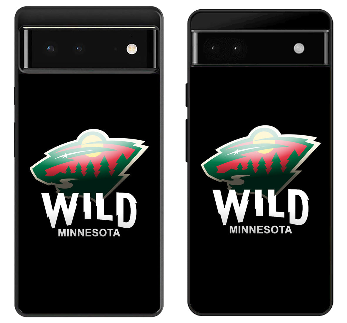 Minnesota Wild Black Google Pixel 6 | 6A | 6 Pro Case