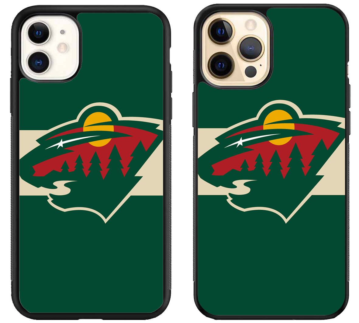 Minnesota Wild Logo iPhone 12 | 12 Mini | 12 Pro | 12 Pro Max Case