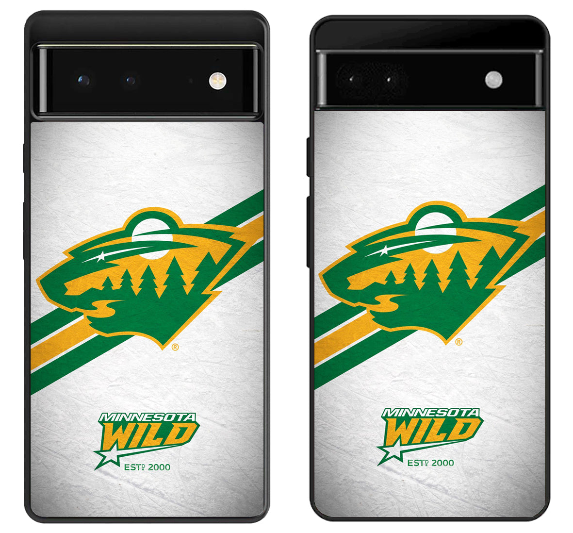 Minnesota Wild Wallpaper Google Pixel 6 | 6A | 6 Pro Case