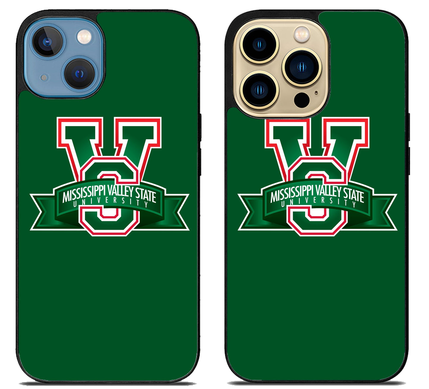 Mississippi Valley State University Logo iPhone 14 | 14 Plus | 14 Pro | 14 Pro Max Case