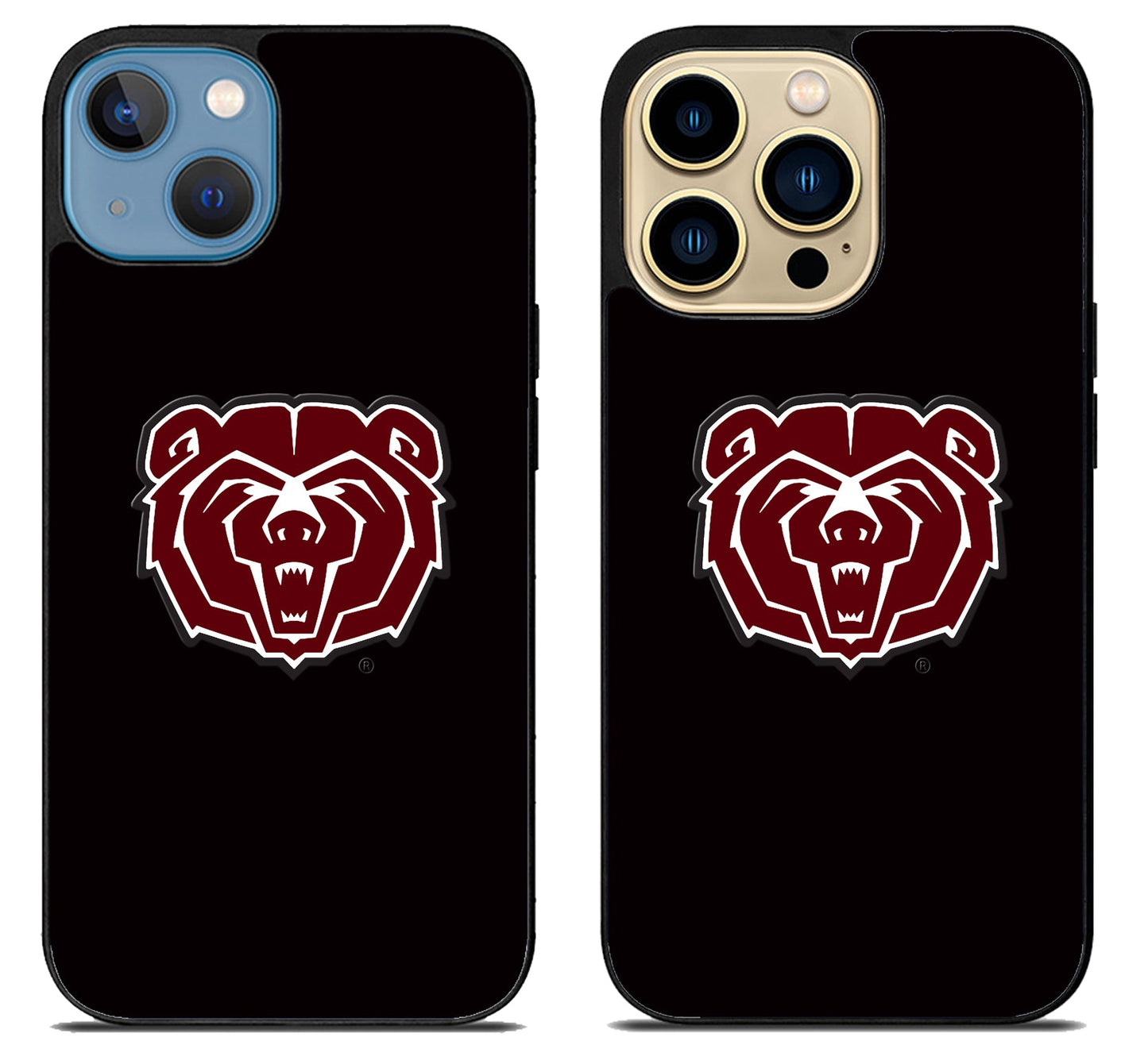 Missouri State Bears Logo iPhone 14 | 14 Plus | 14 Pro | 14 Pro Max Case