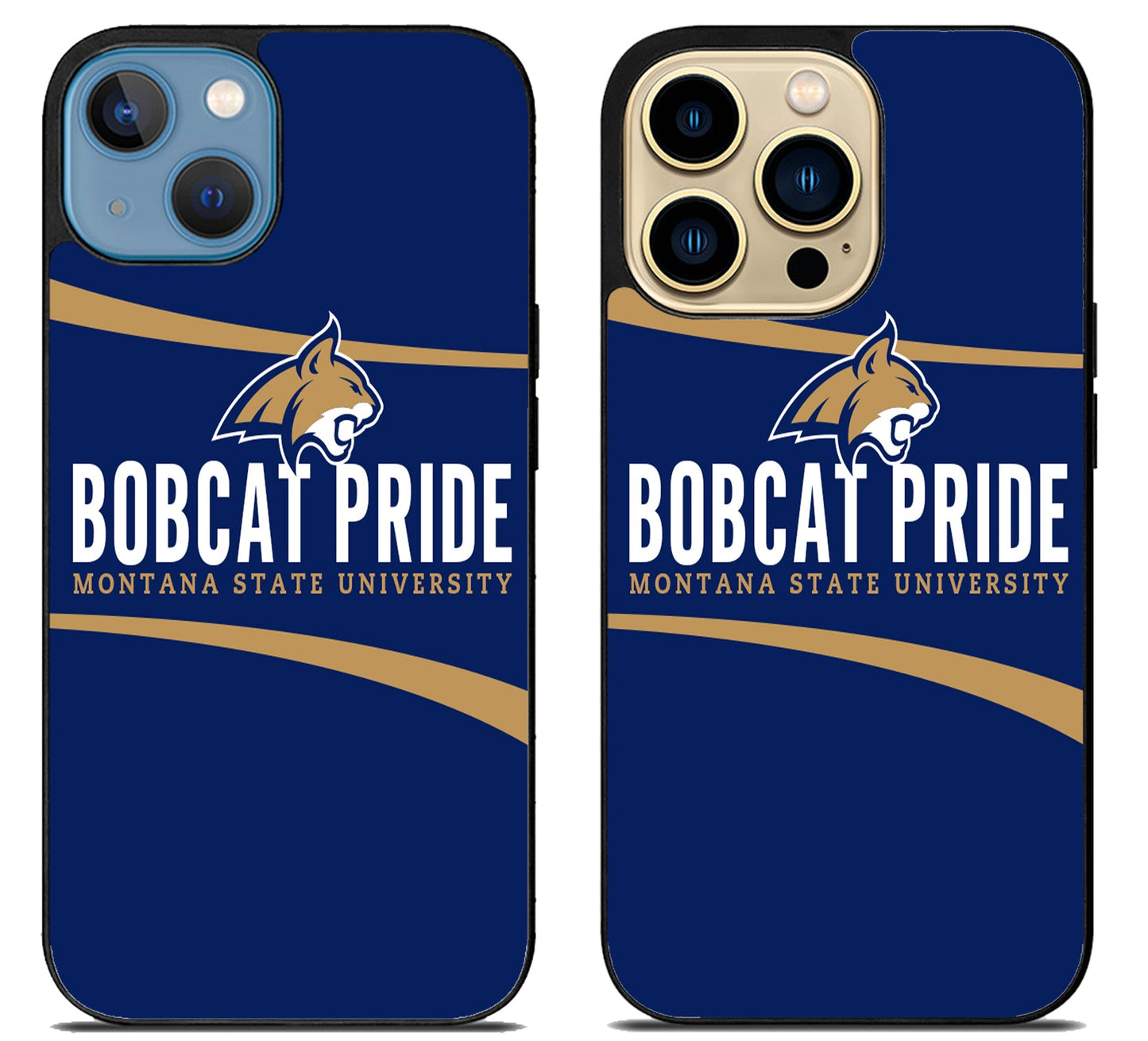 Montana State Bobcats Logo iPhone 14 | 14 Plus | 14 Pro | 14 Pro Max Case