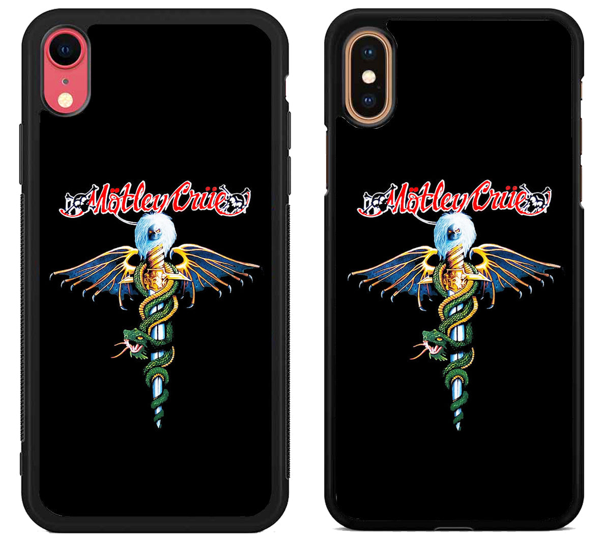 Motley Crue Black iPhone X | Xs | Xr | Xs Max Case