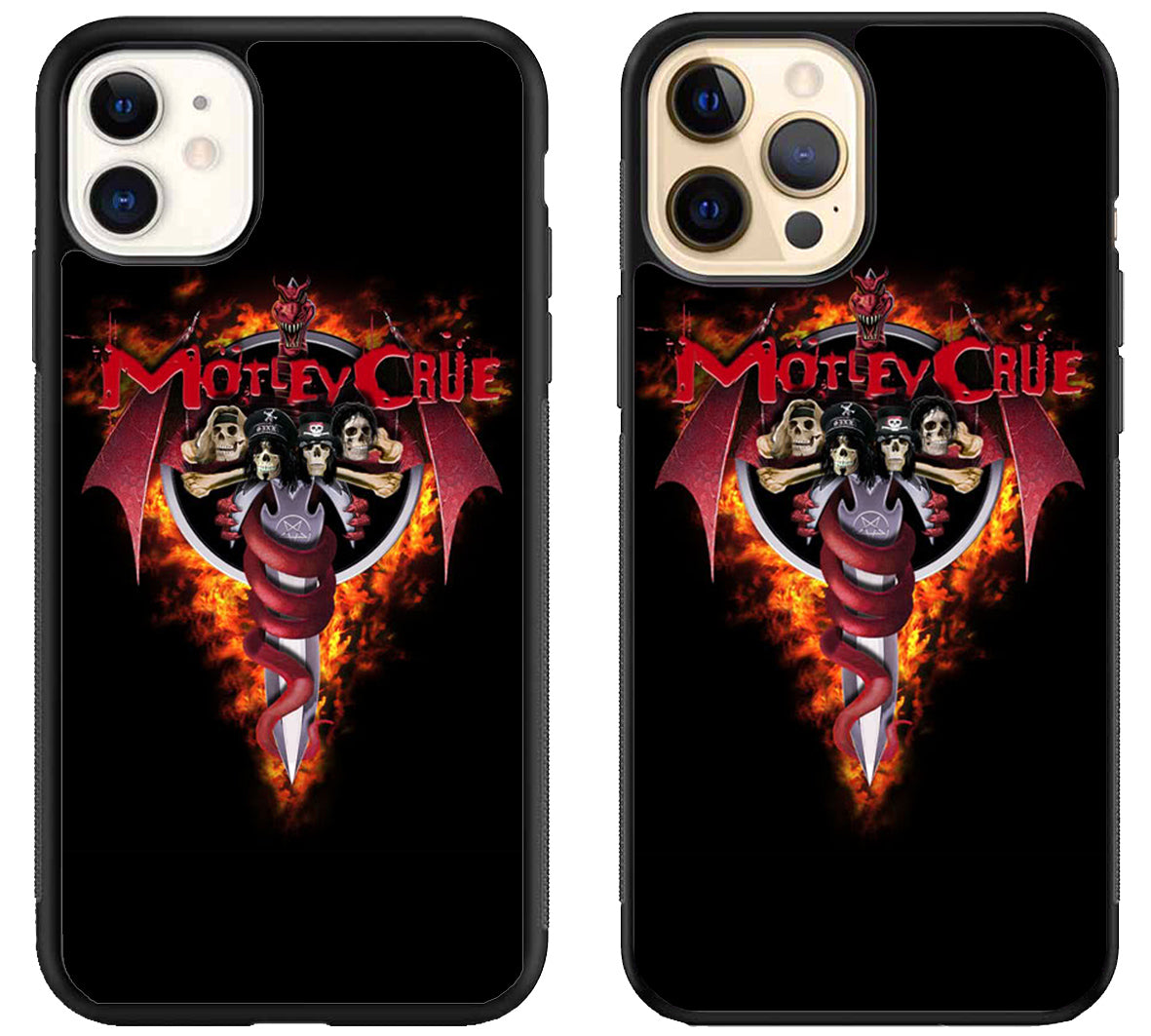 Motley Crue Logo iPhone 12 | 12 Mini | 12 Pro | 12 Pro Max Case