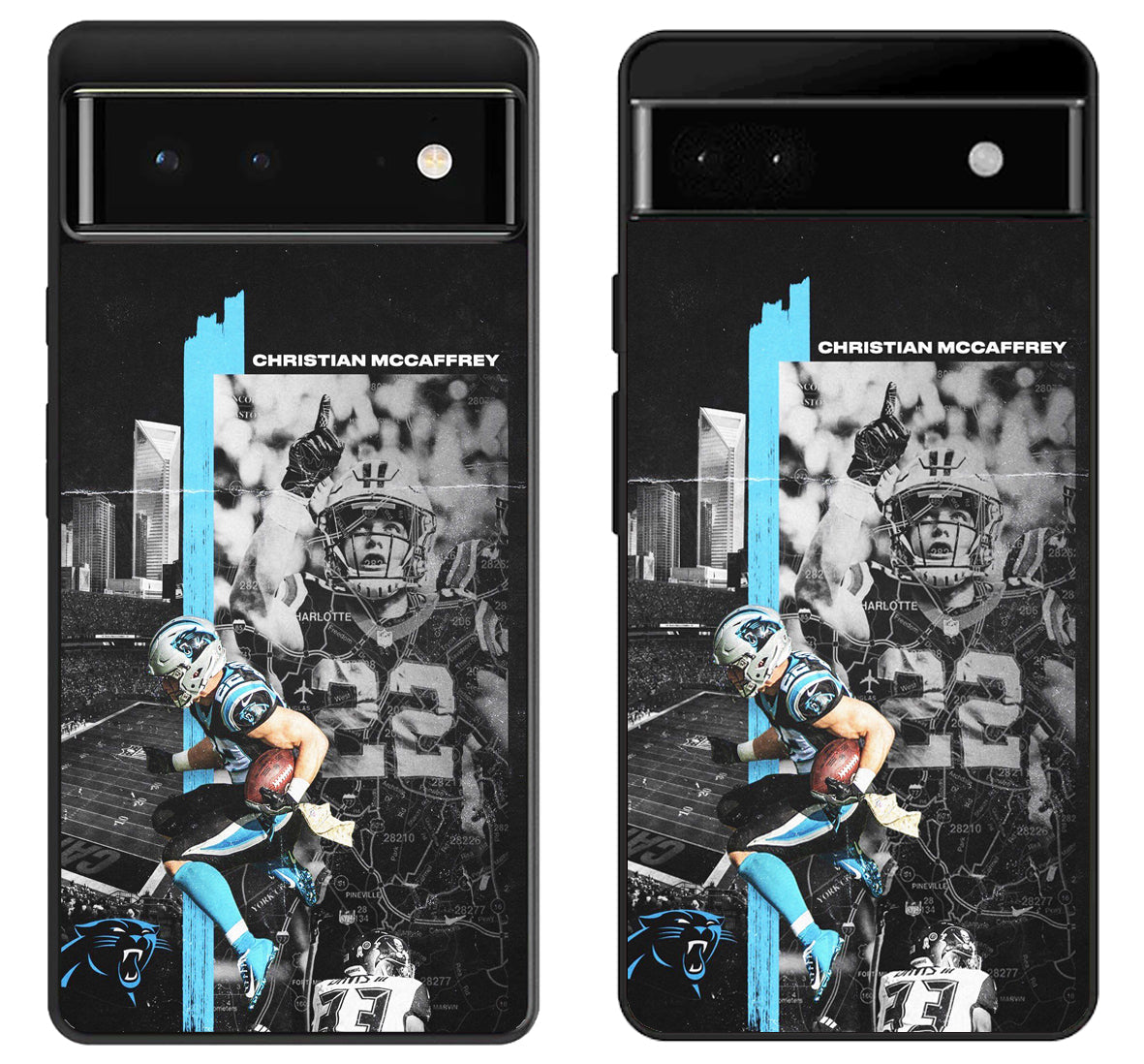 NFL Christian McCafrey Black Google Pixel 6 | 6A | 6 Pro Case
