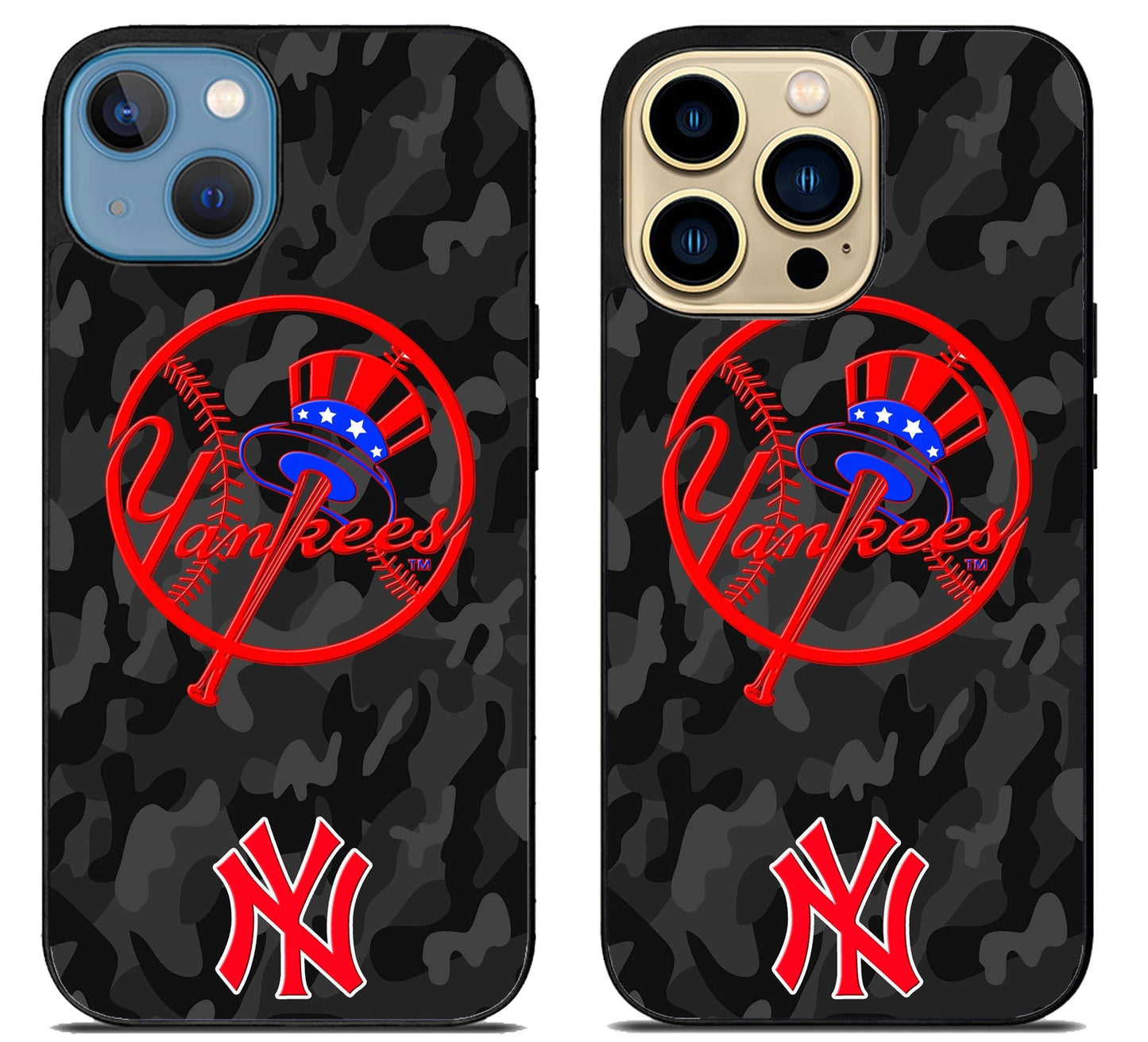 NY Yankees Camo iPhone 14 | 14 Plus | 14 Pro | 14 Pro Max Case