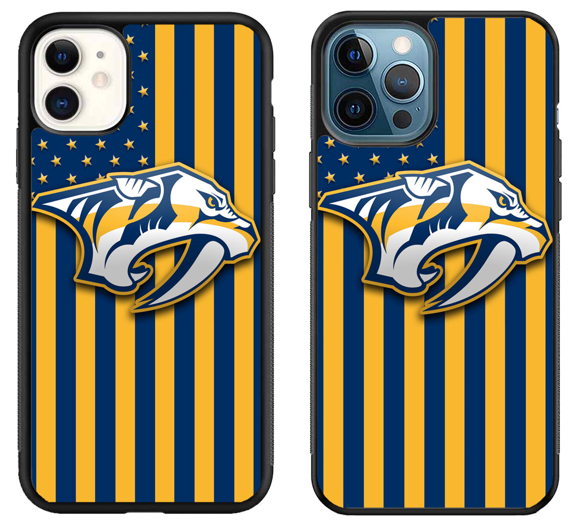 Nashville Predators Logo Flag iPhone 11 | 11 Pro | 11 Pro Max Case