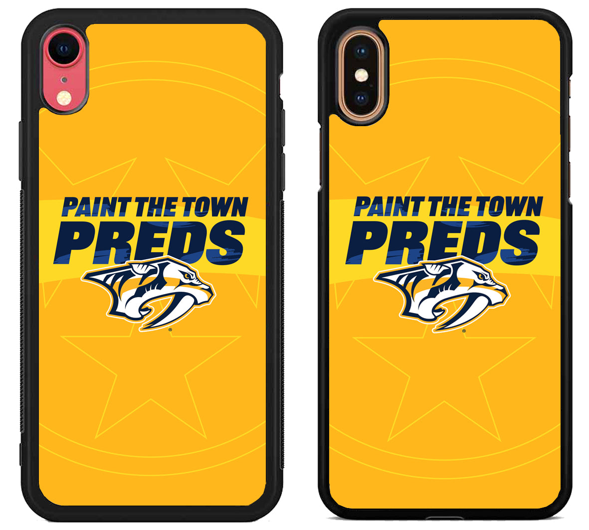 Nashville Predators Paint TheTown Preds iPhone X | Xs | Xr | Xs Max Case