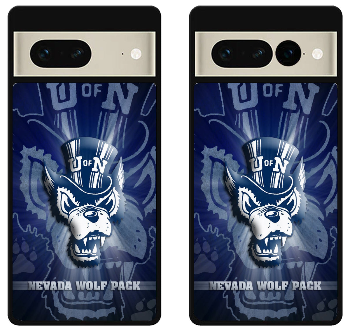 Nevada Wolf Pack Background Google Pixel 7 | 7 Pro Case