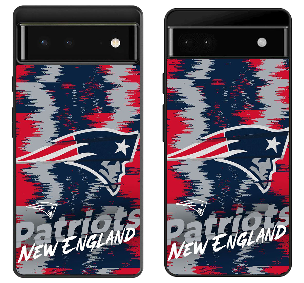 New England Patriots Colorfull Google Pixel 6 | 6A | 6 Pro Case