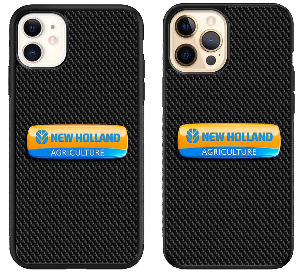 New Holland Agriculture Carbon iPhone 12 | 12 Mini | 12 Pro | 12 Pro Max Case