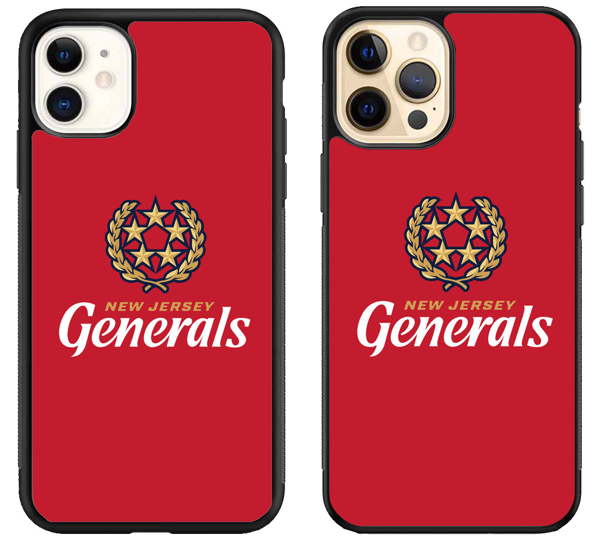 New Jersey Generals Logo iPhone 12 | 12 Mini | 12 Pro | 12 Pro Max Case