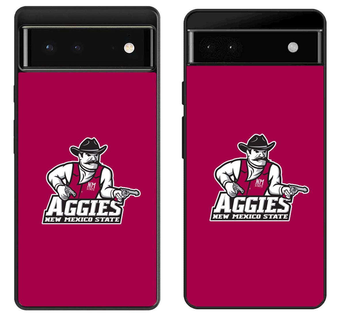 New Mexico State Aggies Logo Google Pixel 6 | 6A | 6 Pro Case