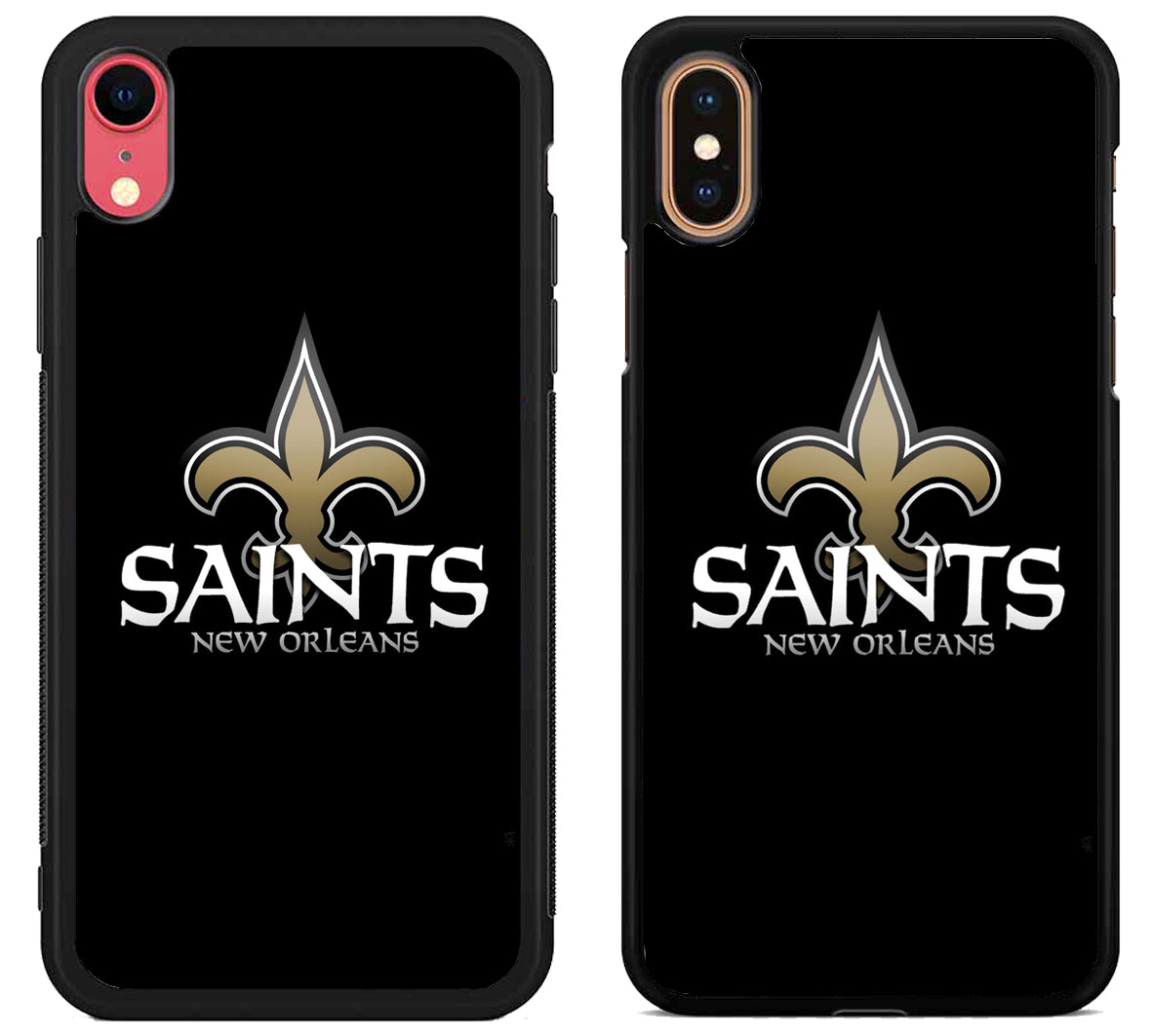 New Orleans Saints Black iPhone X | Xs | Xr | Xs Max Case