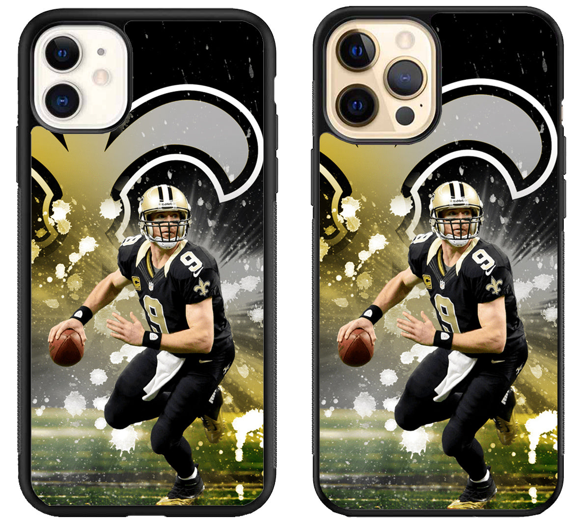 New Orleans Saints Drew Brees iPhone 12 | 12 Mini | 12 Pro | 12 Pro Max Case