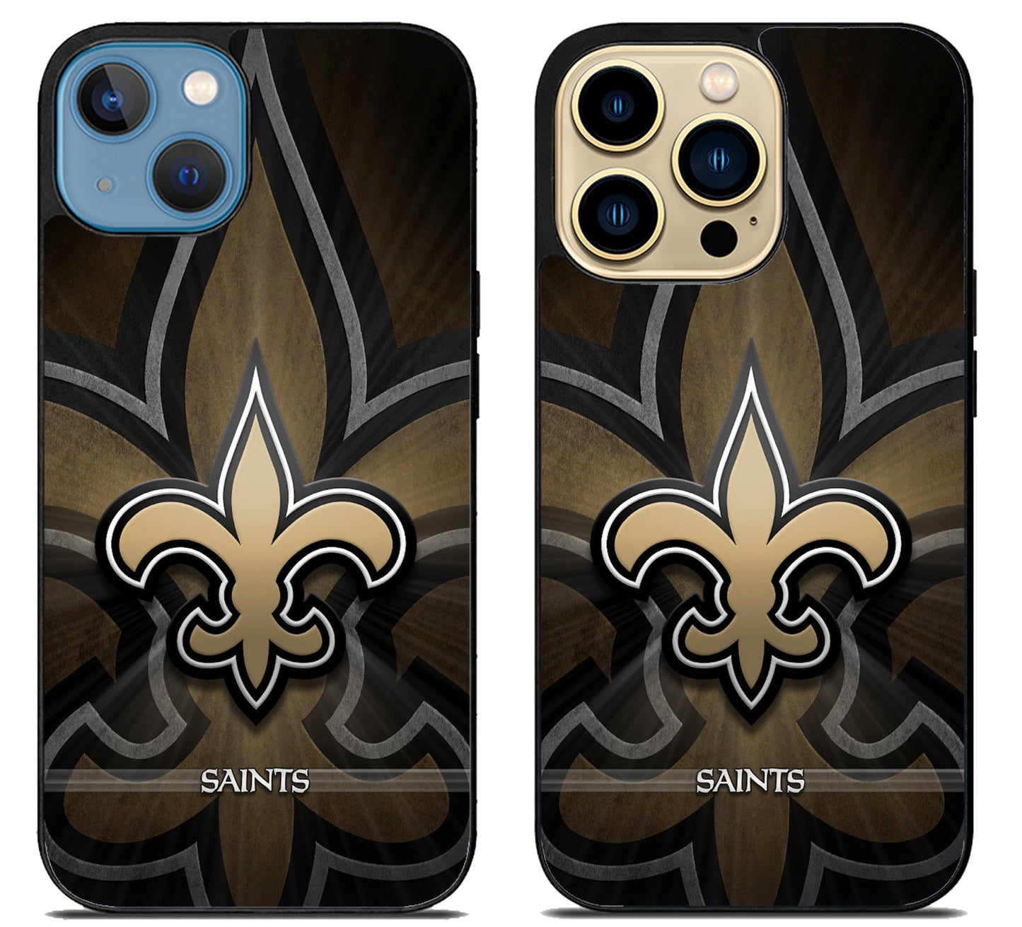 New Orleans Saints Logo Wallpaper iPhone 14 | 14 Plus | 14 Pro | 14 Pro Max Case